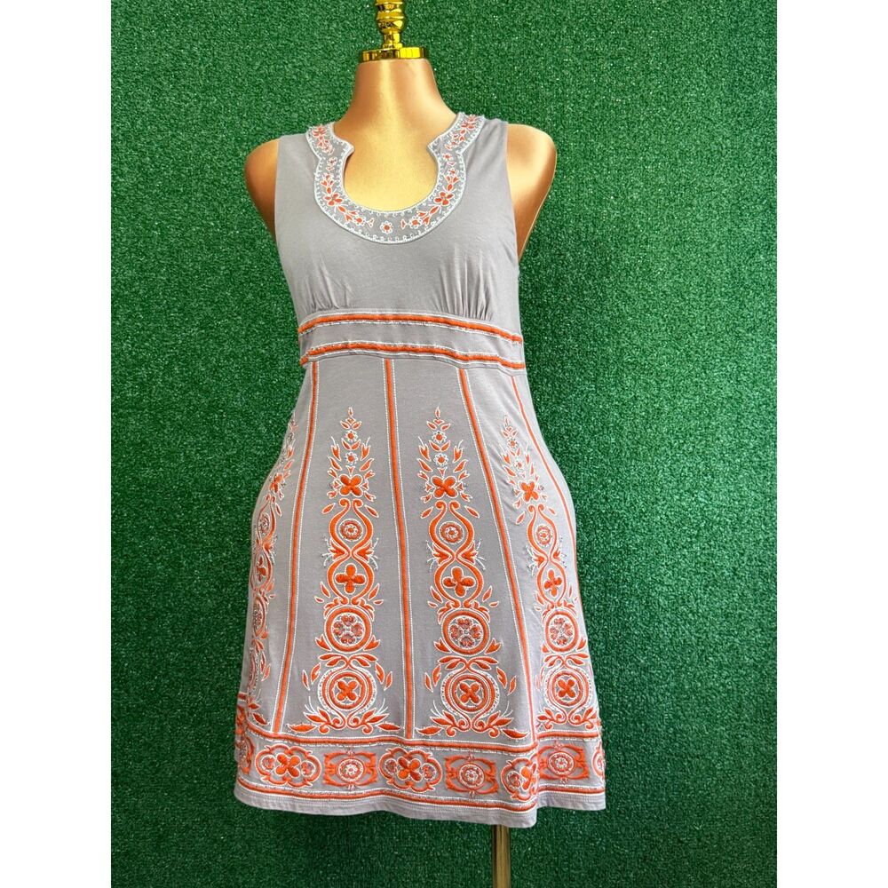 INC Women's A-Line Dress Grey Size L